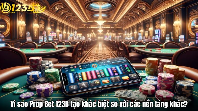 Prop Bet 123B – Tính năng cá cược phụ hoàn toàn mới Vì sao Prop Bet 123B tạo khác biệt so với các nền tảng khác?